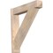 Ekena Millwork Traditional Smooth Arts and Crafts Outlooker, Douglas Fir, 7 1/2"W x 38"D x 38"H OUT08X38X38TRA03SDF - alternate 1
